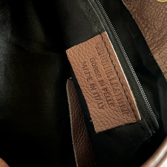 Borse in Pelle - Genuine Italy leather - authentic imported bucket bag - Picture 3 of 13